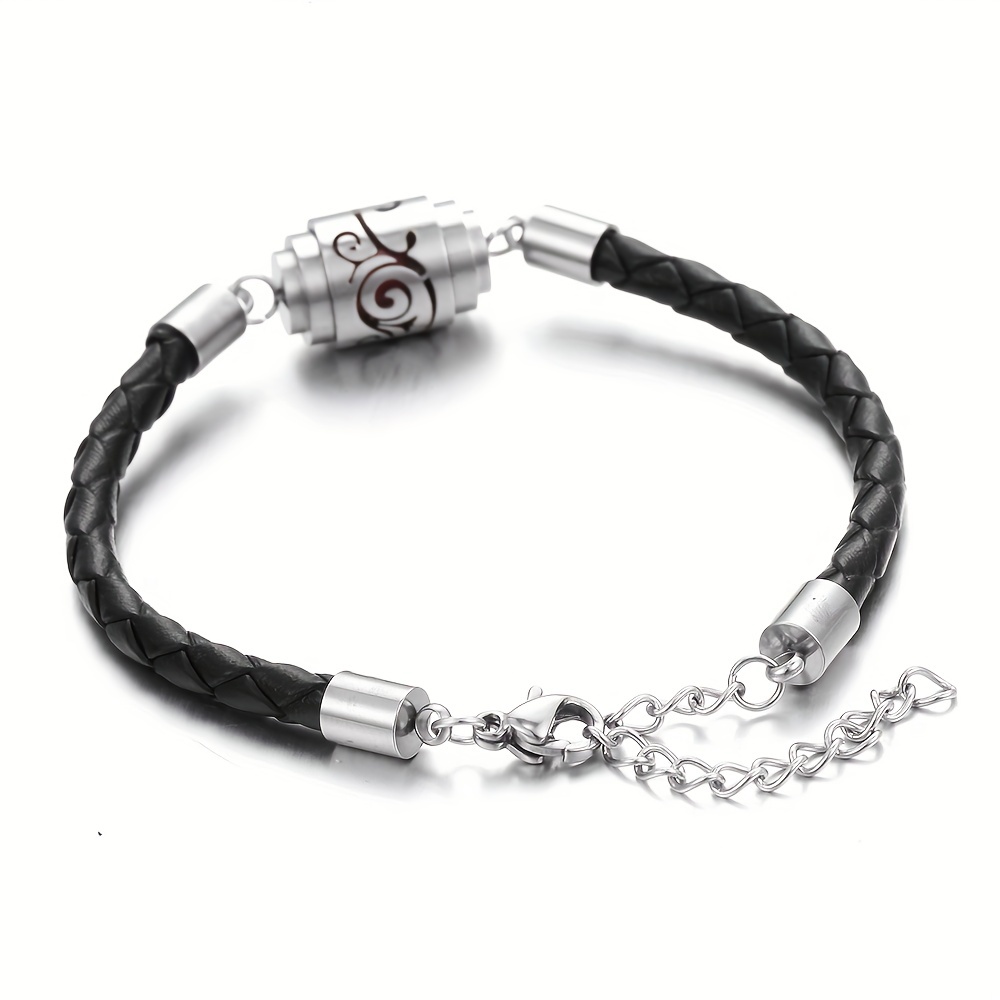 Men's Stainless Steel Aromatherapy Oil Bracelet