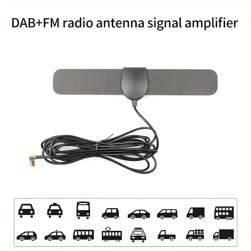Universal Dab+fm Radio Antenne Signalverstärker Antenne Plug - Temu Germany