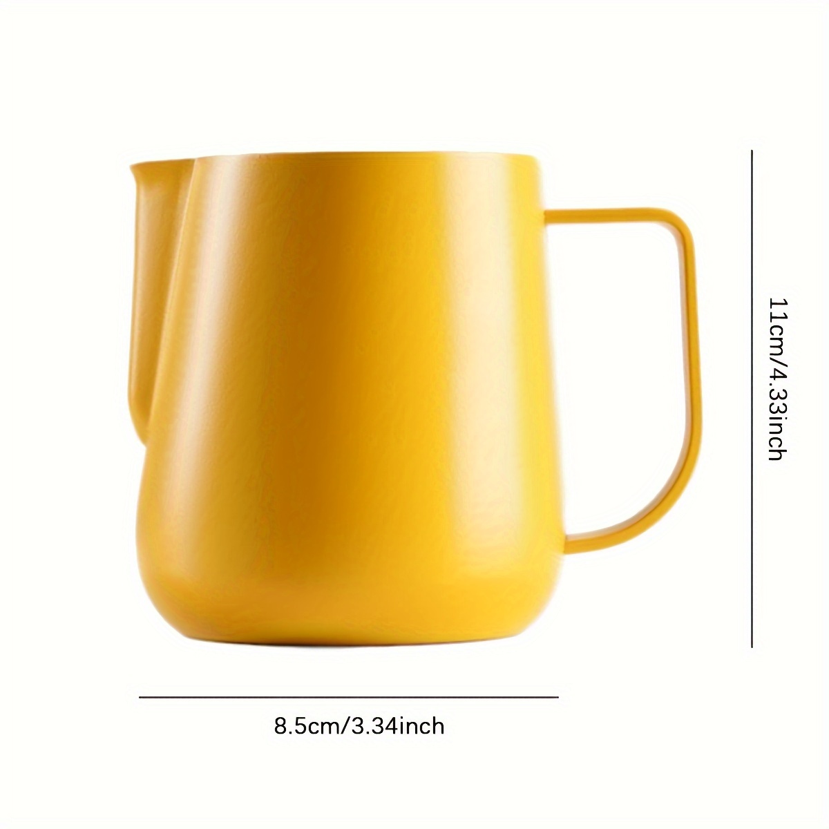 Colored Frothing Pitcher 12oz - Gold