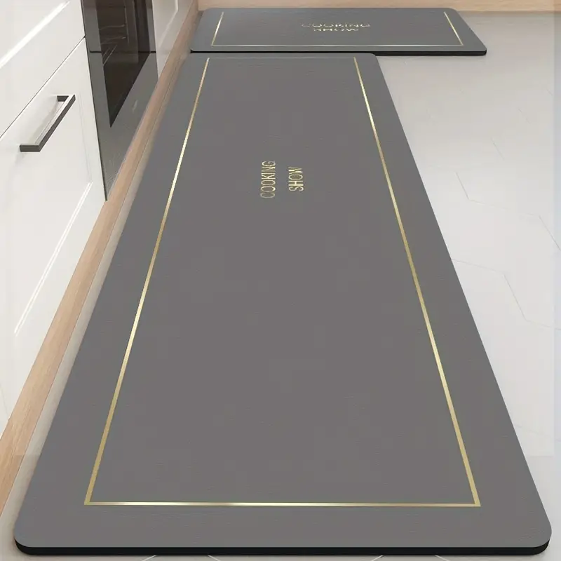 Rubber Backing Kitchen Floor Mat Non slip Waterproof Oil - Temu