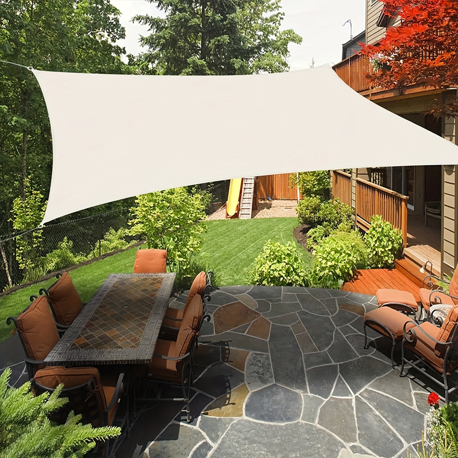 Toldo lateral retráctil para patio de 140x300 cm, velo sombreado para  exteriores, Red de parasol para balcón y jardín, refugio UV de verano, toldo  para coche - AliExpress