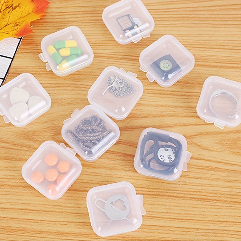 Small Transparent Plastic Square Box - Perfect Gift For Birthdays