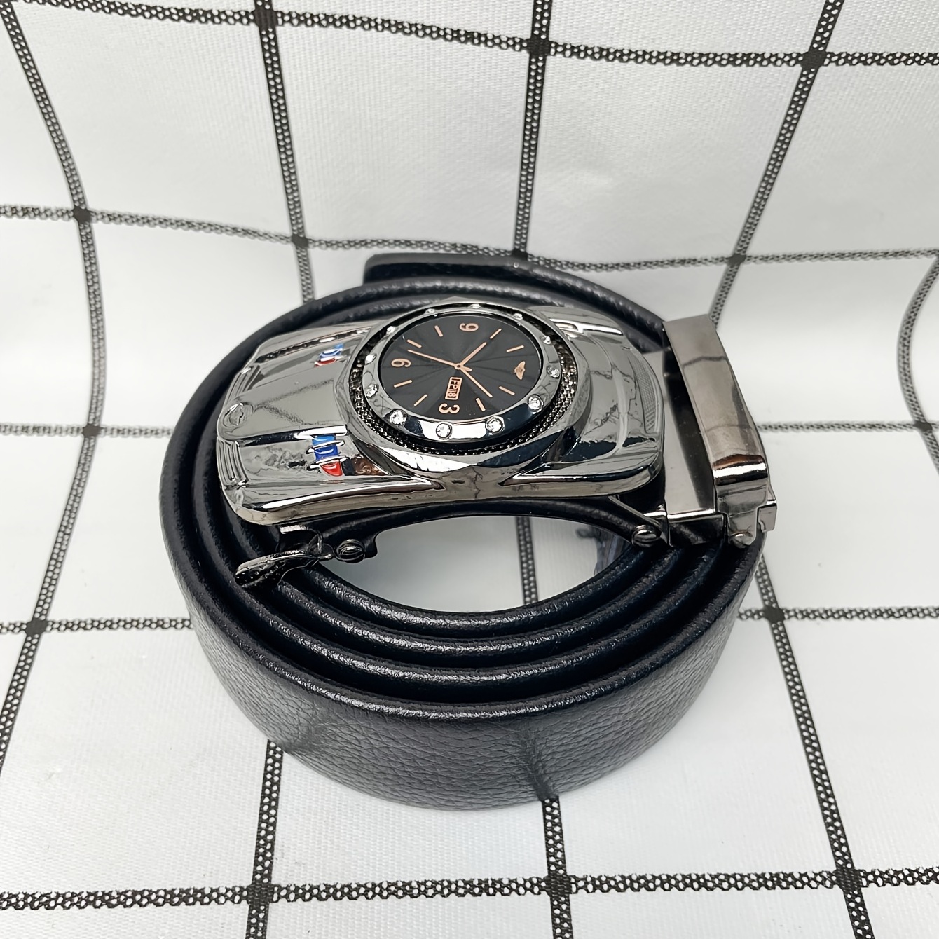 Men's Casual PU Leather Belt