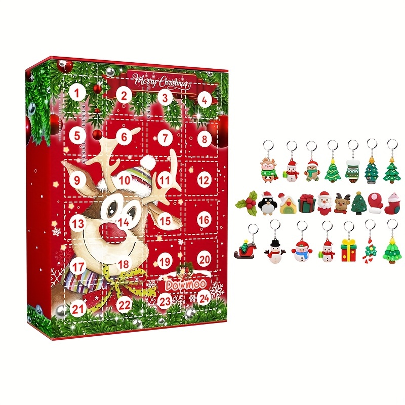 2023 New Christmas Gift Box Christmas Advent Calendar Candy - Temu