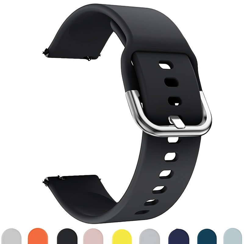  Correa de reloj inteligente de 0.866 in para Xiaomi MI Watch/MI  Watch Color 2 Correa de silicona de repuesto para pulsera (color G, tamaño:  para Mi Watch Color) : Electrónica