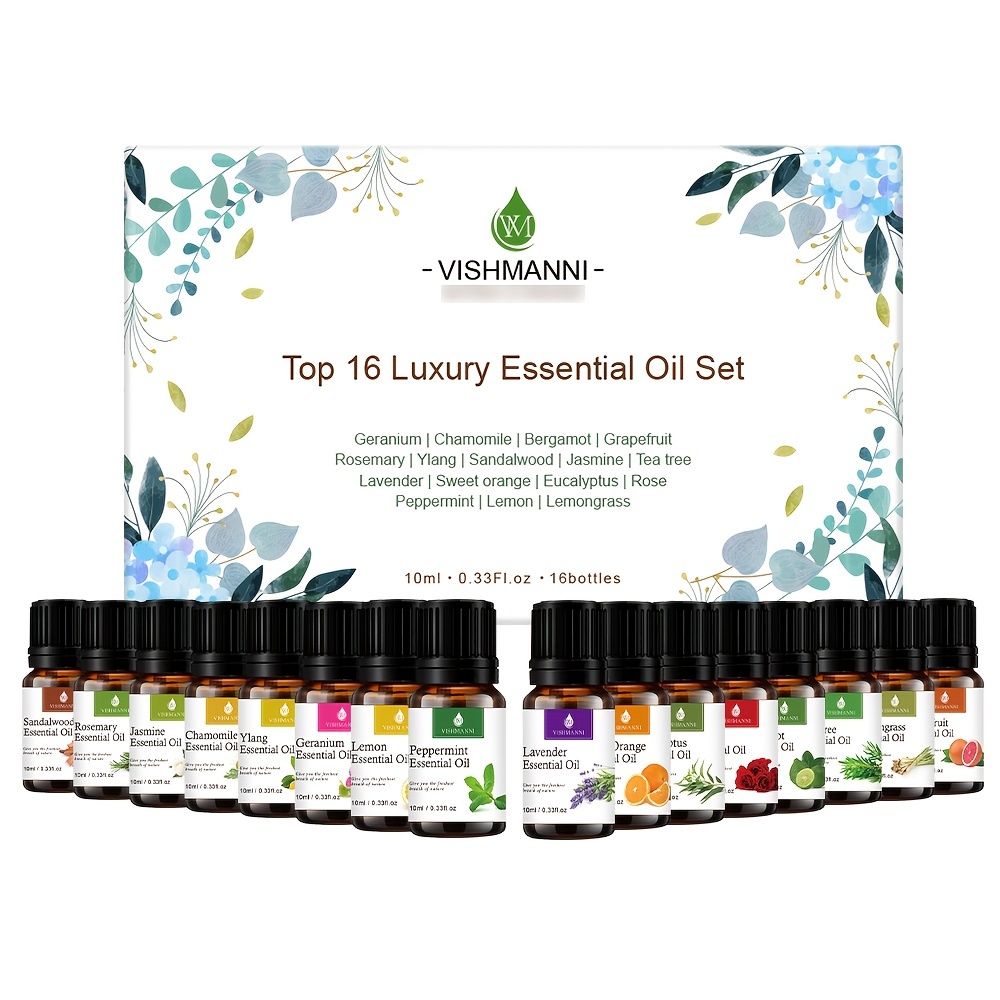 Top 16 Essential Oil Set x 10 ml