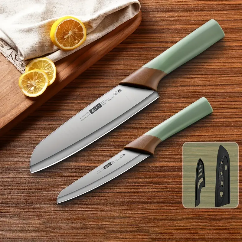 Premium Fruit Knife Set - Stainless Steel Commercial Portable Peeling  Pocket Knife For Cutting Watermelon And Melon - Temu