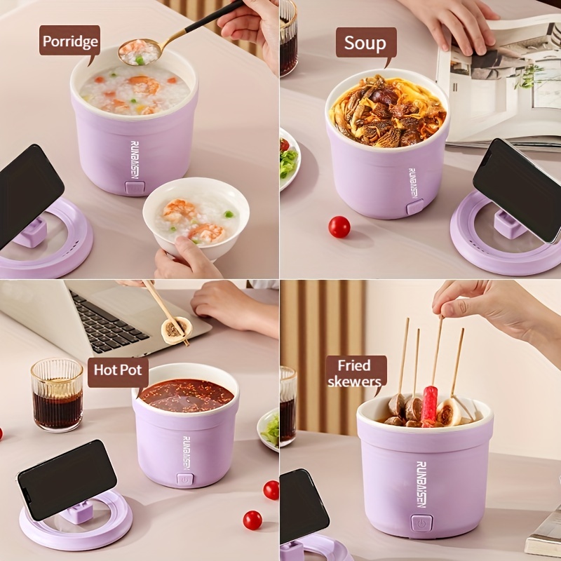 Electric Caldron Electric Hot Pot Multi-Functional All-in-One Pot Small Hot  Pot Steaming Boiling Frying Fried Dormitory Pot