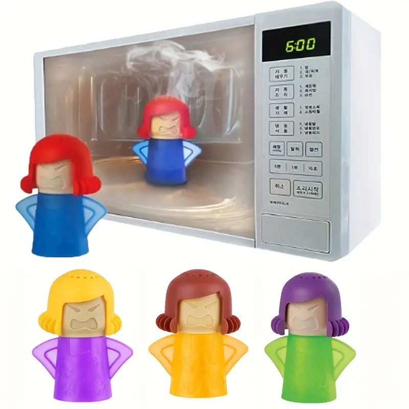 Kitchen Angry Mama Microwave Cleaner Easily Cleans Microwave Oven