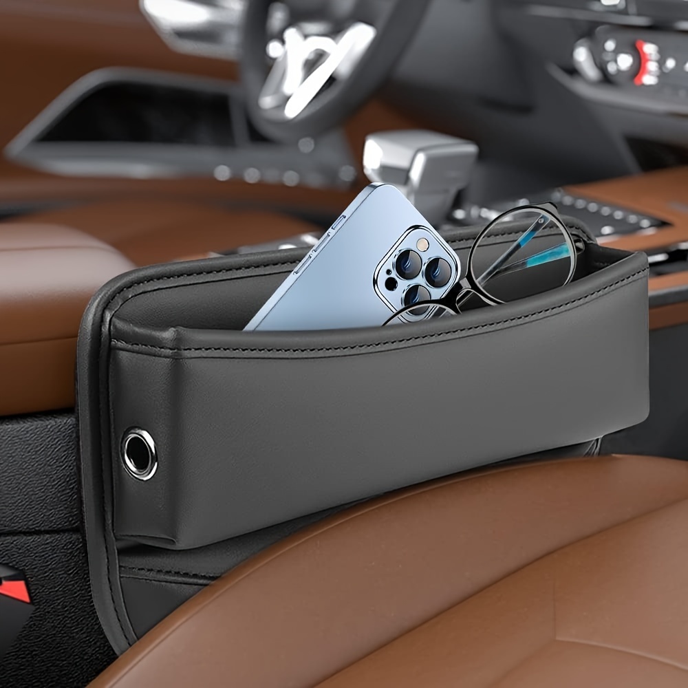 Autositz-slot-aufbewahrungsbox Mit Autoladegerät, Dual-usb-multifunktions- aufbewahrungsbox, Handy-aufbewahrungsbox, Superschneller 2-in-1-ladeadapter  - Auto - Temu Switzerland