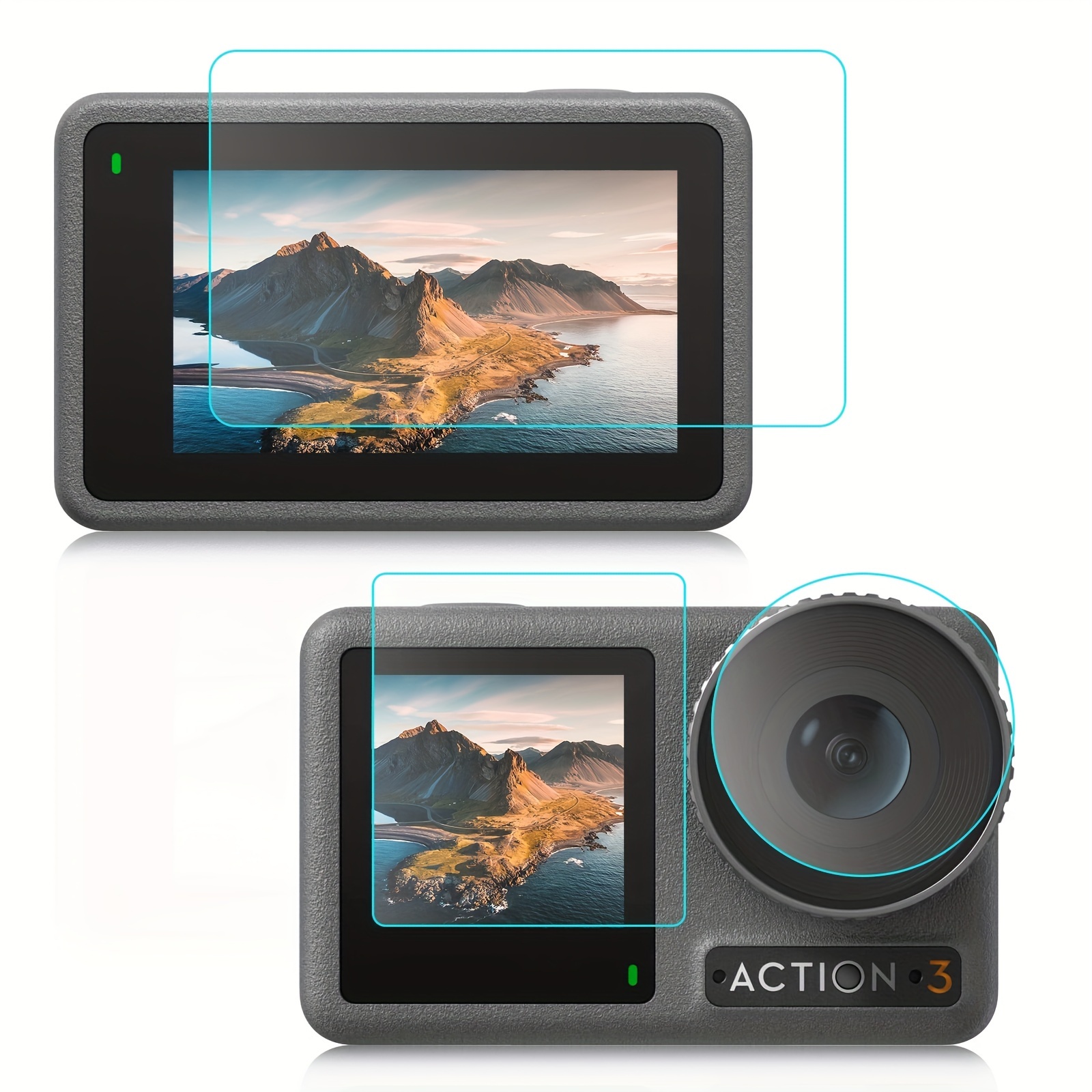 Agarre flotante impermeable compatible con GoPro Hero 10 9 8 7 6 5 4 3+ 2 1  sesión, controlador de cámara y mango negro plateado y kit de accesorios