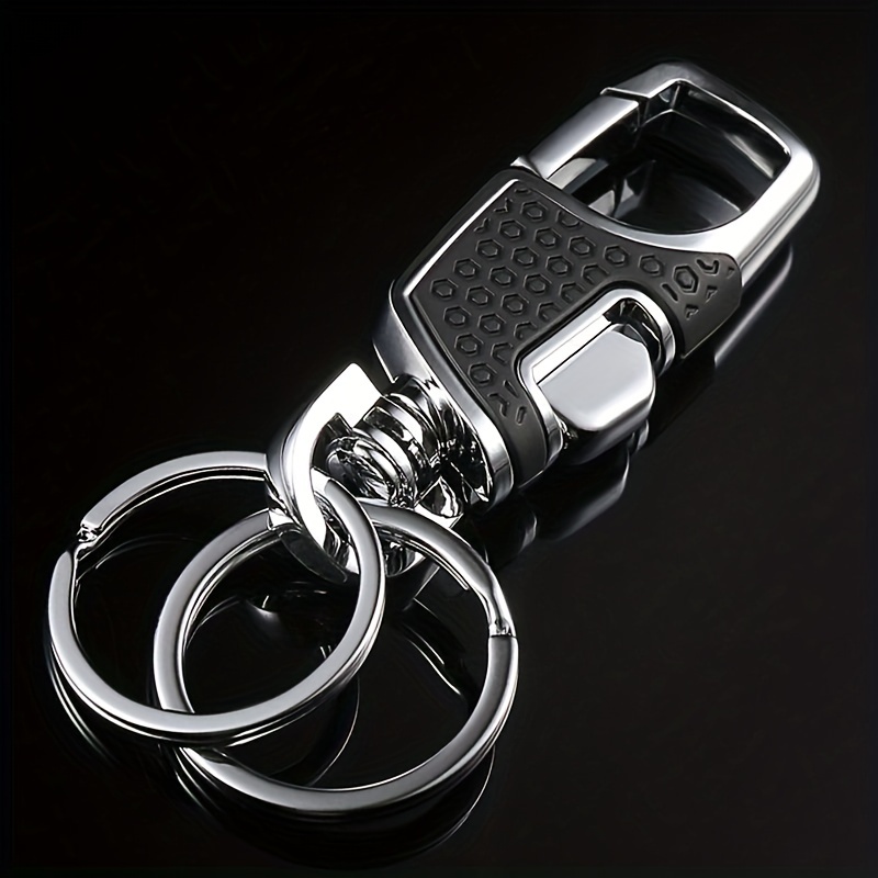 Heavy Duty Men's Key Chain with Extra Key Rings and Gift Box - Secure Your  Keys with Style and Convenience