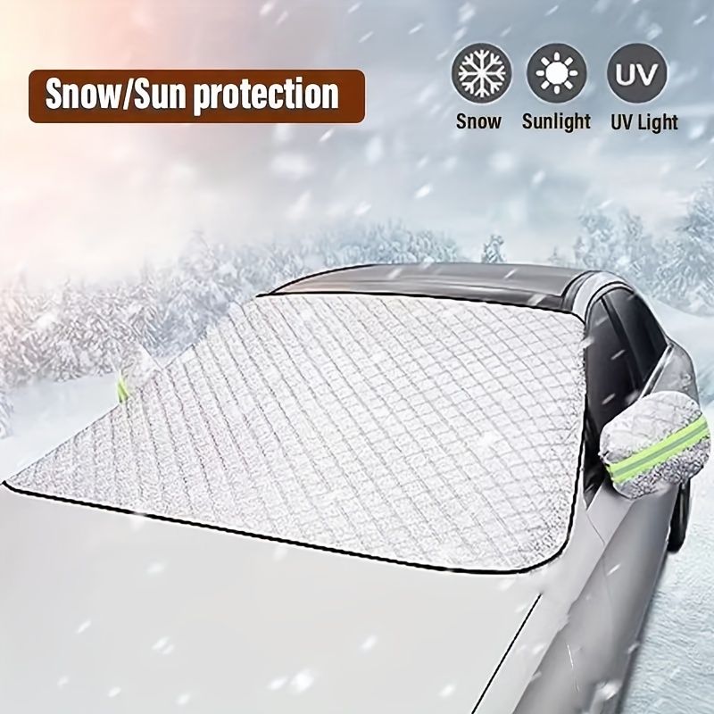 Acheter Couverture de neige de pare-brise de voiture, hiver, protection  contre le gel, protection pare-soleil, 1 pièces