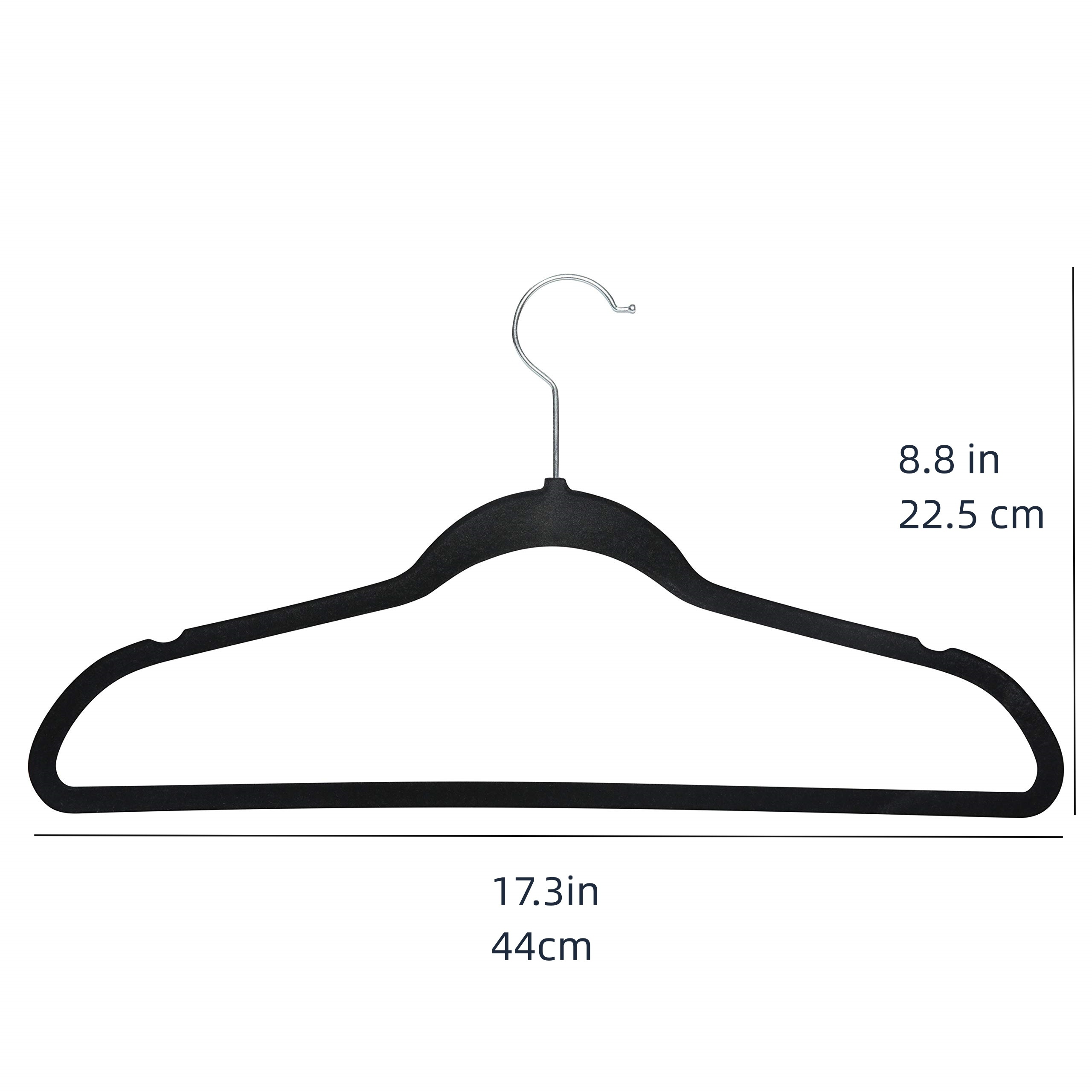Clothing Hangers, Non-slip Gray Suit Hanger, Space Saving Clothes Hanger  Heavy Duty Adult Hanger, Hangers With 360°swivel Hook For Clothing Stores -  Temu