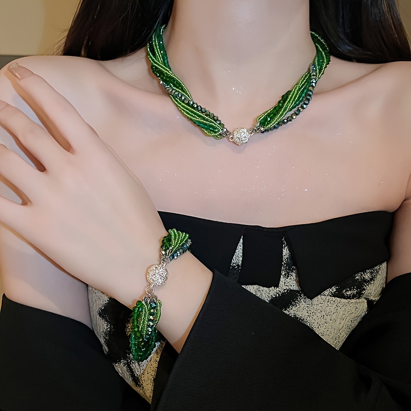 Collares Cadenas de Oro Para Mujer Joyeria Fina de Moda Wine Collar