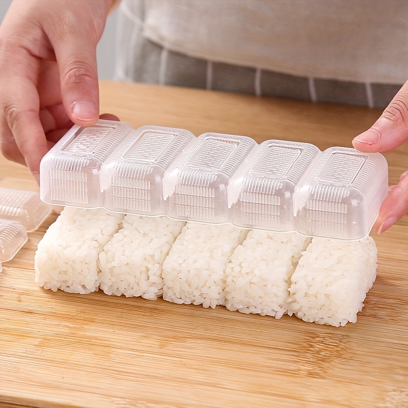 Onigiri Molds, 3 Cavity Rice Ball Molds, Japanese Sushi Makers, For Lunch  Box, Bento Box Decorating, Kitchen Gadgets, Kitchen Stuff, Kitchen  Accessories - Temu