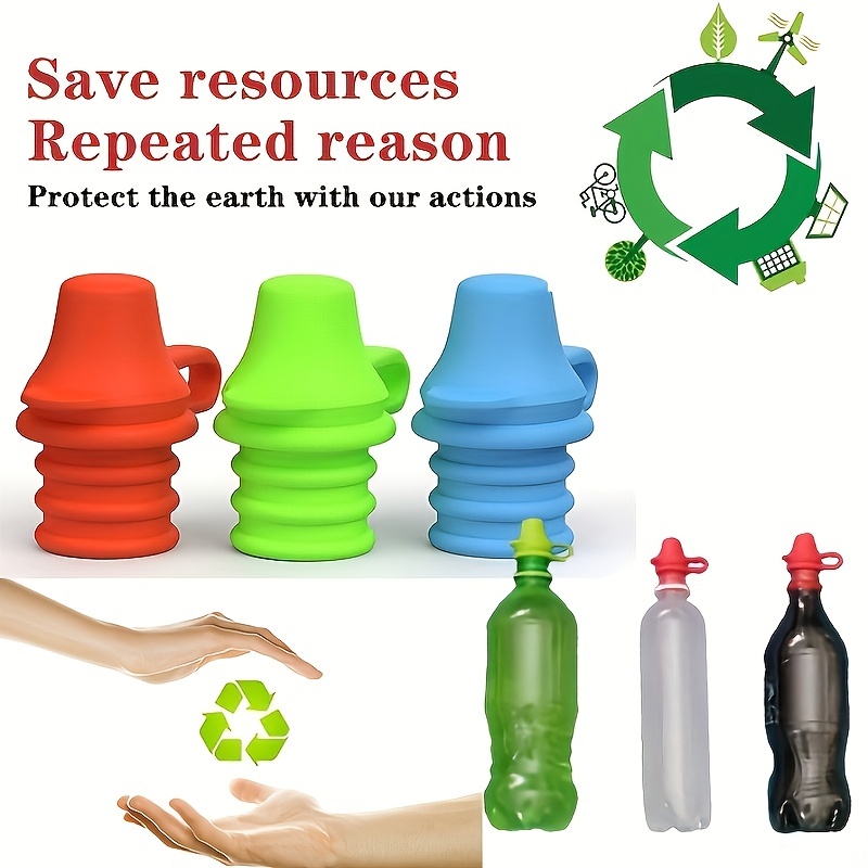 8pcs Water Bottle Lid Part Replacement Stopper Compatible with Owala  FreeSip 24oz 32oz, Bottle Mouth Seal Stopper Accessories for Owala  19/24/32/40oz