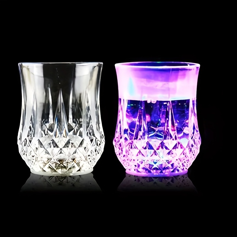 1pc Light Up Cups, Glow In The Dark Party Supplies, Colorful LED Glowing  Beer Cup For Party, Birthday, Christmas, Disco