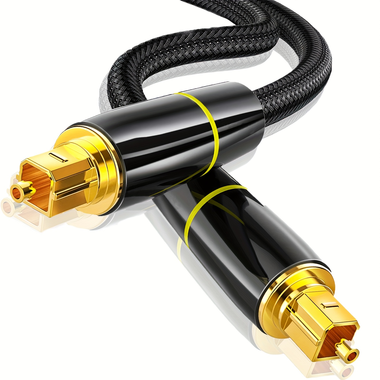 Cable óptico SPDIF de Audio Digital, Cable de fibra óptica para SONY Home  Theater, barra de