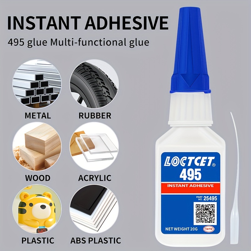U&S 50 ml Super Glue forte colle plastique étanche instantanée