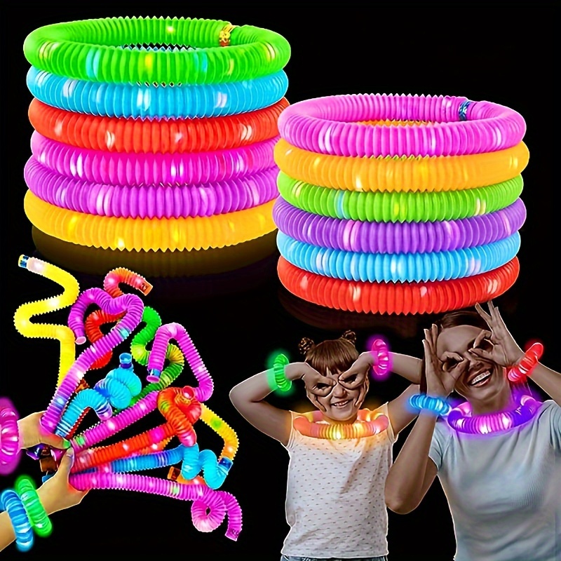 Party Gifts For Kids Led Glowing Fidget Spinner Bracelet - Temu