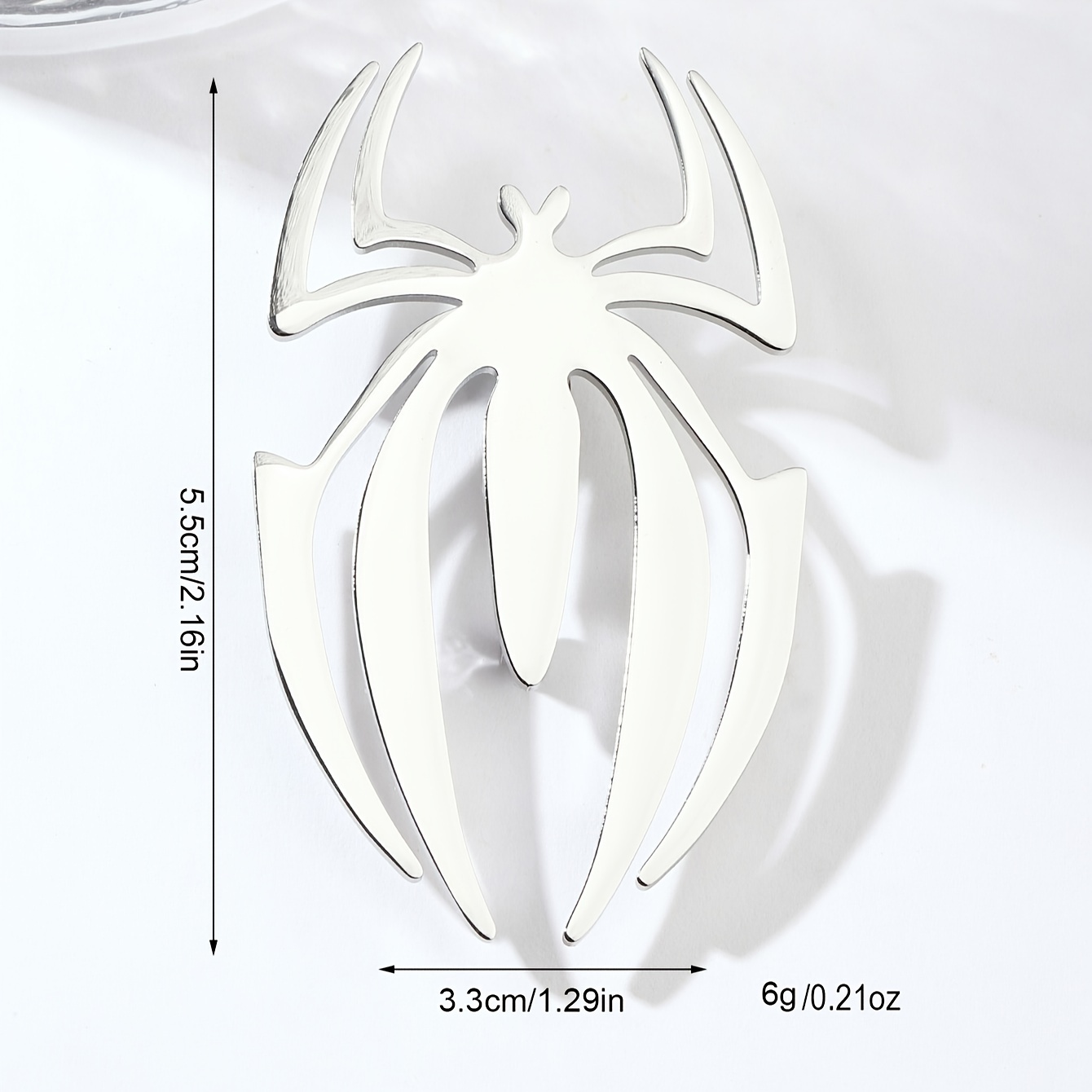 Stylish And Unique Spider Brooch Pin - Perfect For Any Occasion - Temu