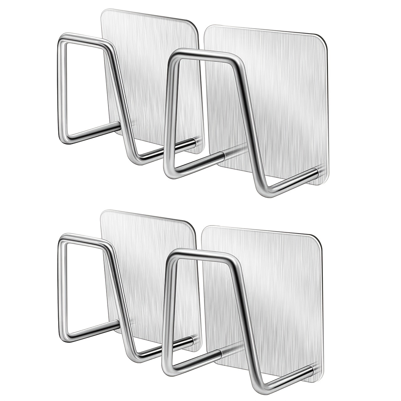 self adhesive wall mounted stainless steel