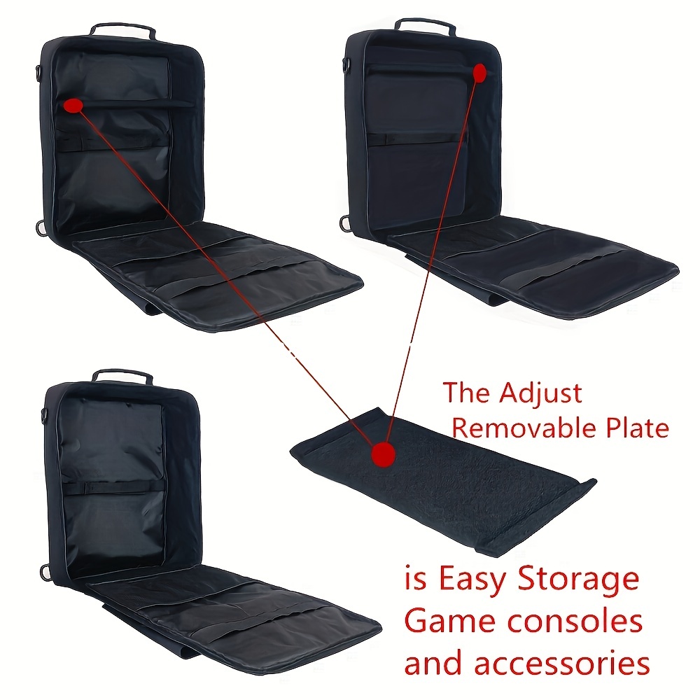 PS5 Travel Storage Bag Carrying Backpack For Game Console Accessories  Protective