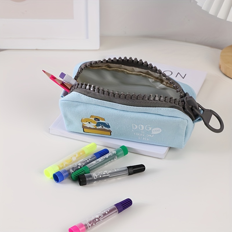 1PC Big Zipper Shiba Pencil Case – my kawaii office