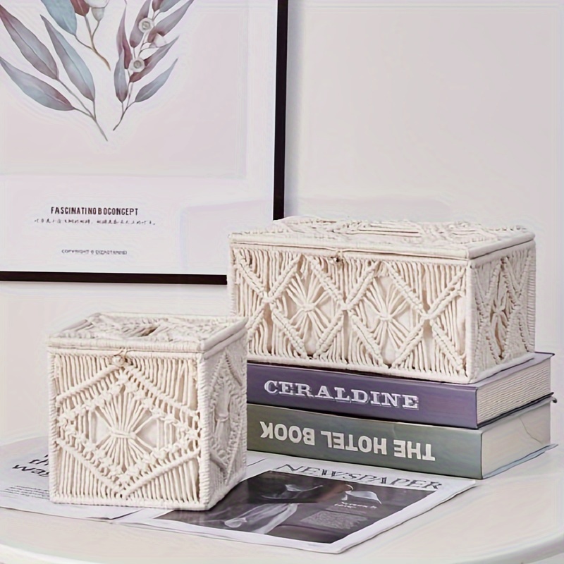 Organize Your Home With Stylish Woven Nordic Cotton Rope - Temu