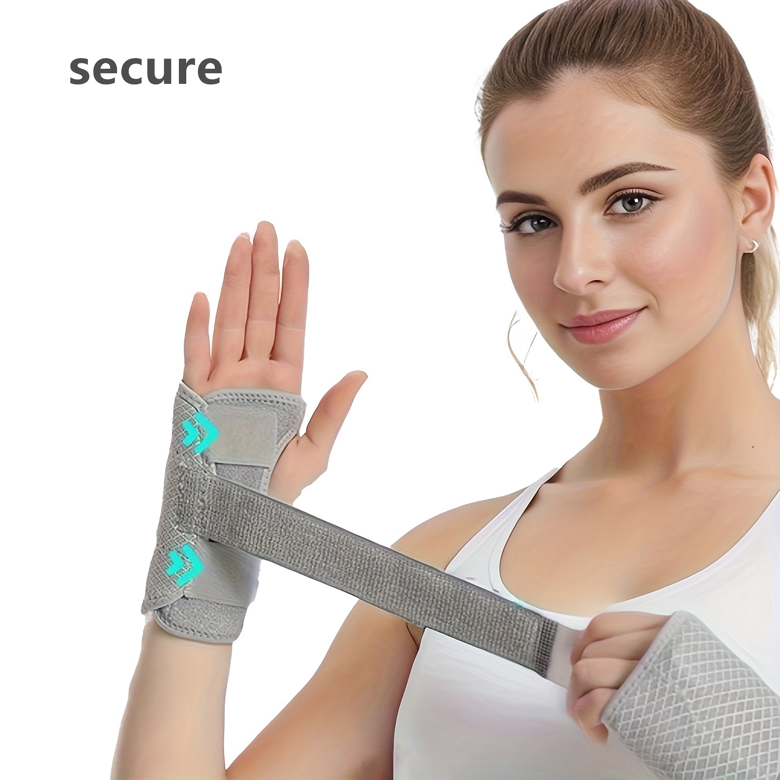 Comfy Brace-Premium Lined Adjustable Wrist Support/Compression