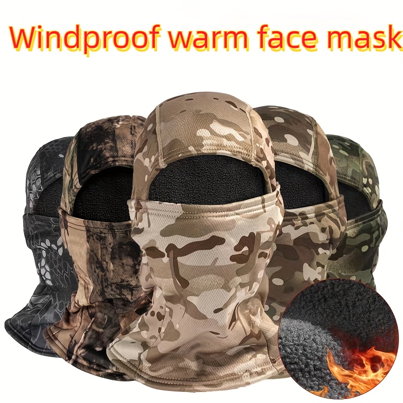 Cagoule Tactique De Camouflage Unisexe Masque De Ski En - Temu France