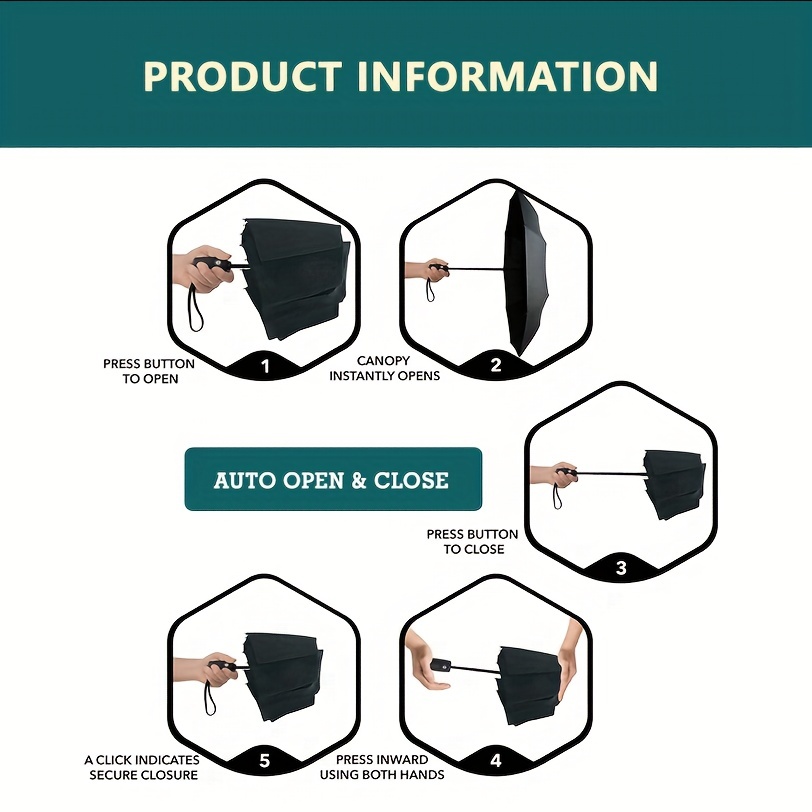 Anti-UV Large Folding Umbrella Portable Sun Umbrella