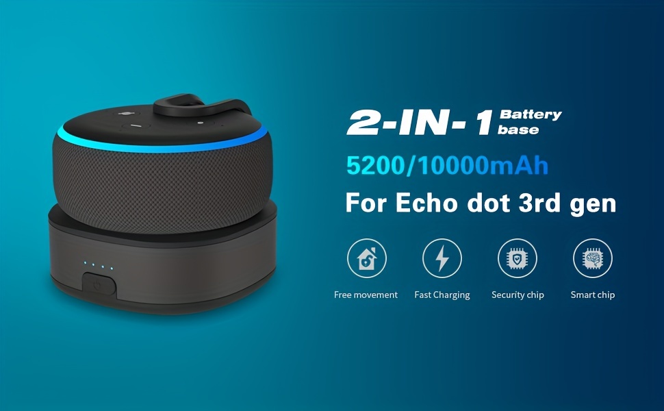 Fanxoo Echo Dot 3ème Génération Adaptateur De Base - Temu Canada