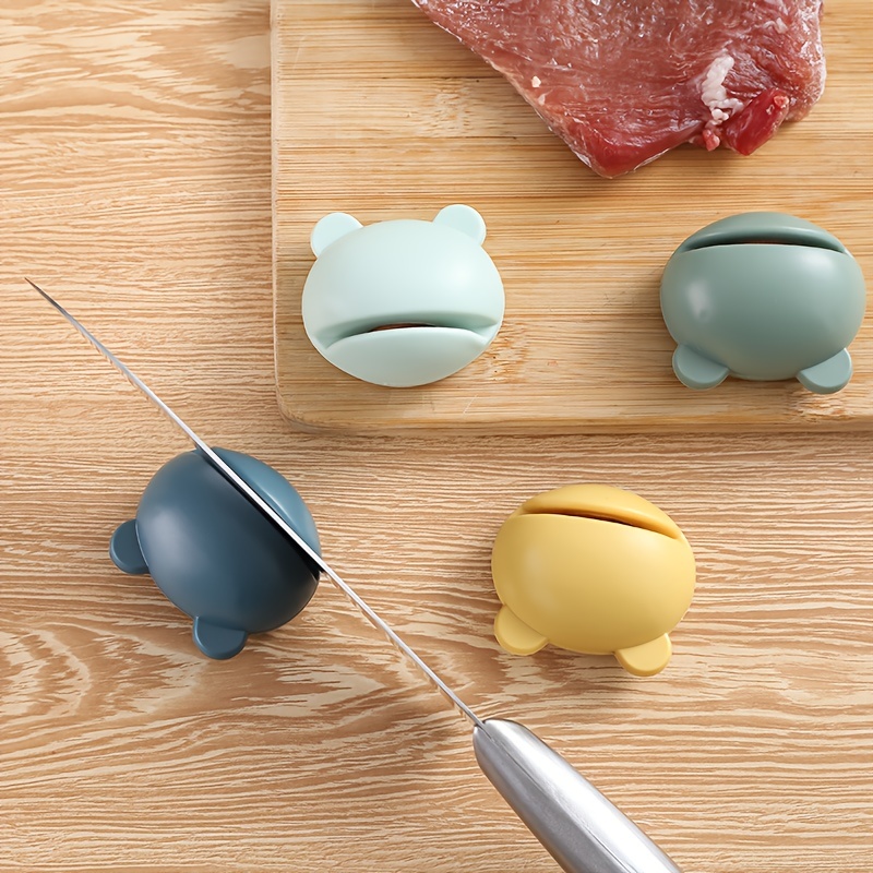 Cartoon Frog Mini Knife Sharpener For Food Trucks Restore - Temu