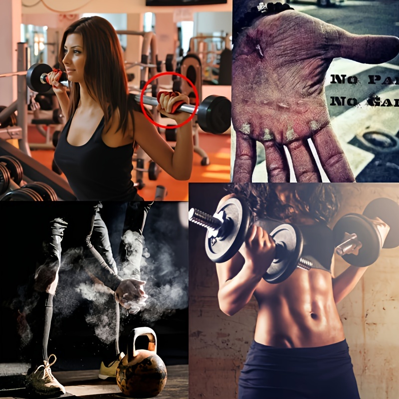 guantes medio dedo fitness muñequera deportiva Temu Dominican