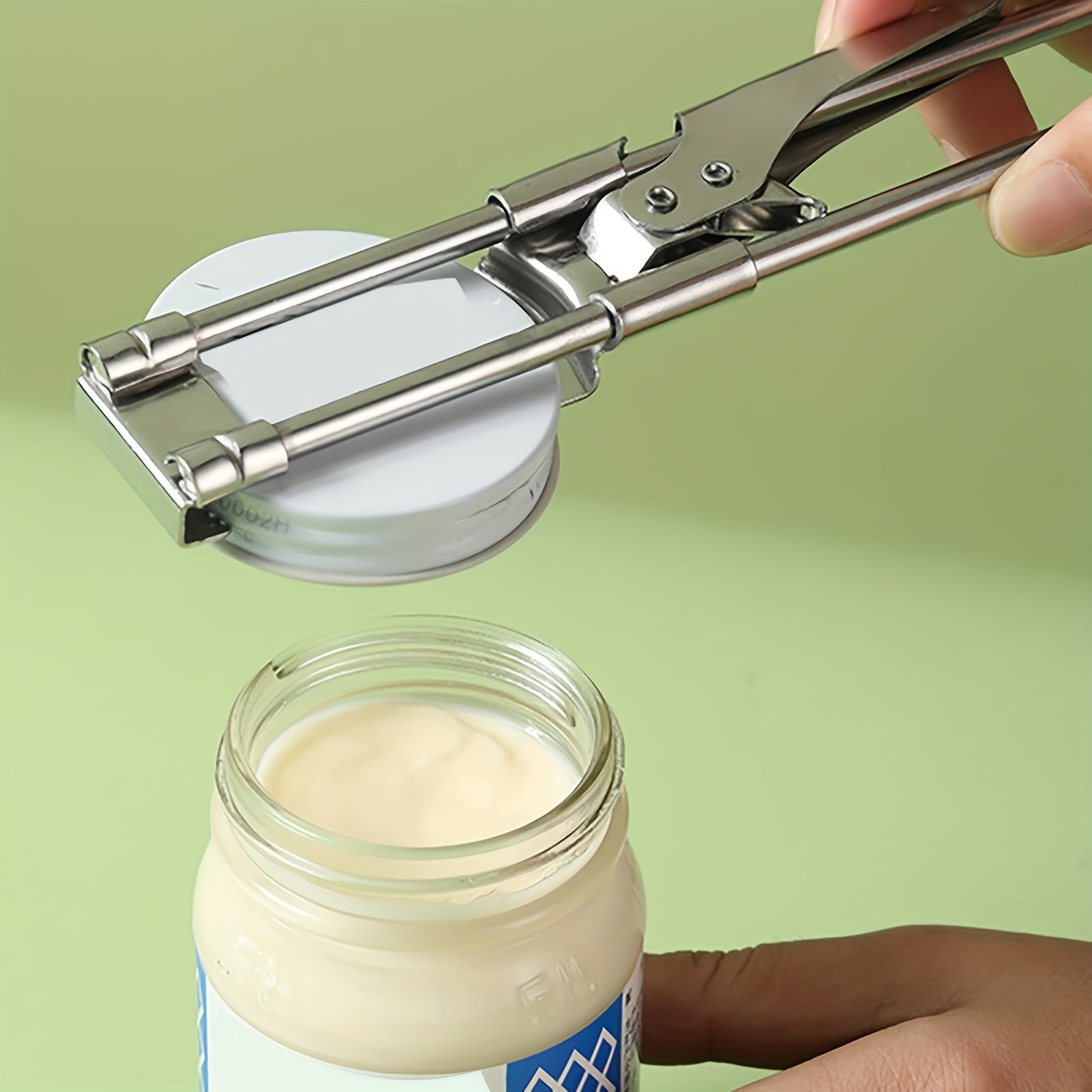 Universal Manual Can Opener Easy Twist Release for Bottles and
