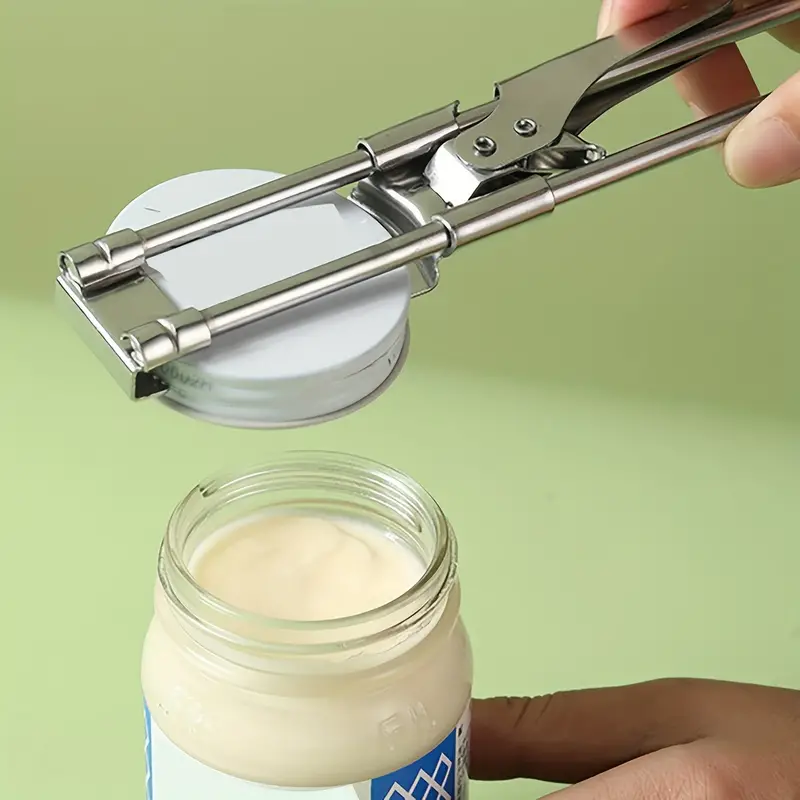 1pc Effort-saving Kitchen Manual Can Opener With Bottle Opener, Easy Twist  Jar Opener Tool