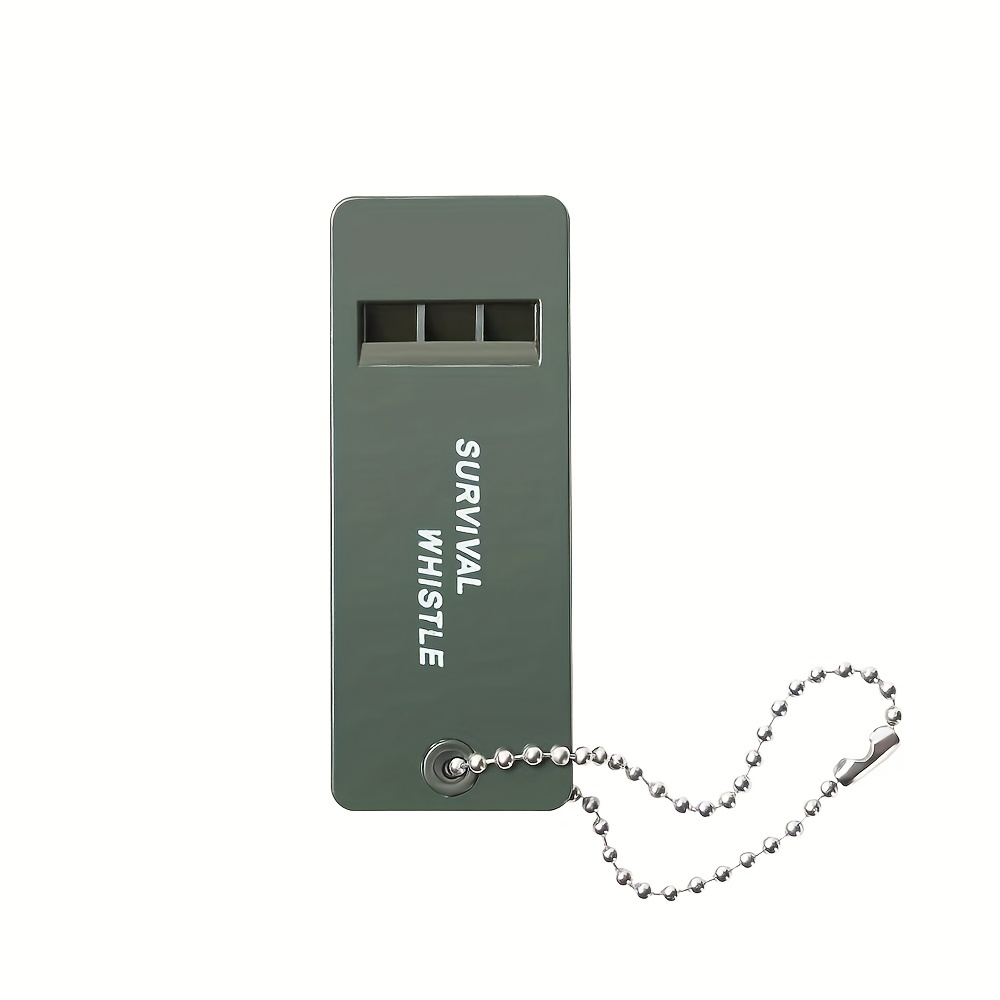 Triple Frequency Outdoor Emergency Whistle, High Pitch And High Frequency, Suitable For , Camping, Rock Climbing, Hiking, Fishing, Cycling, Jungle, Relief, And Referee