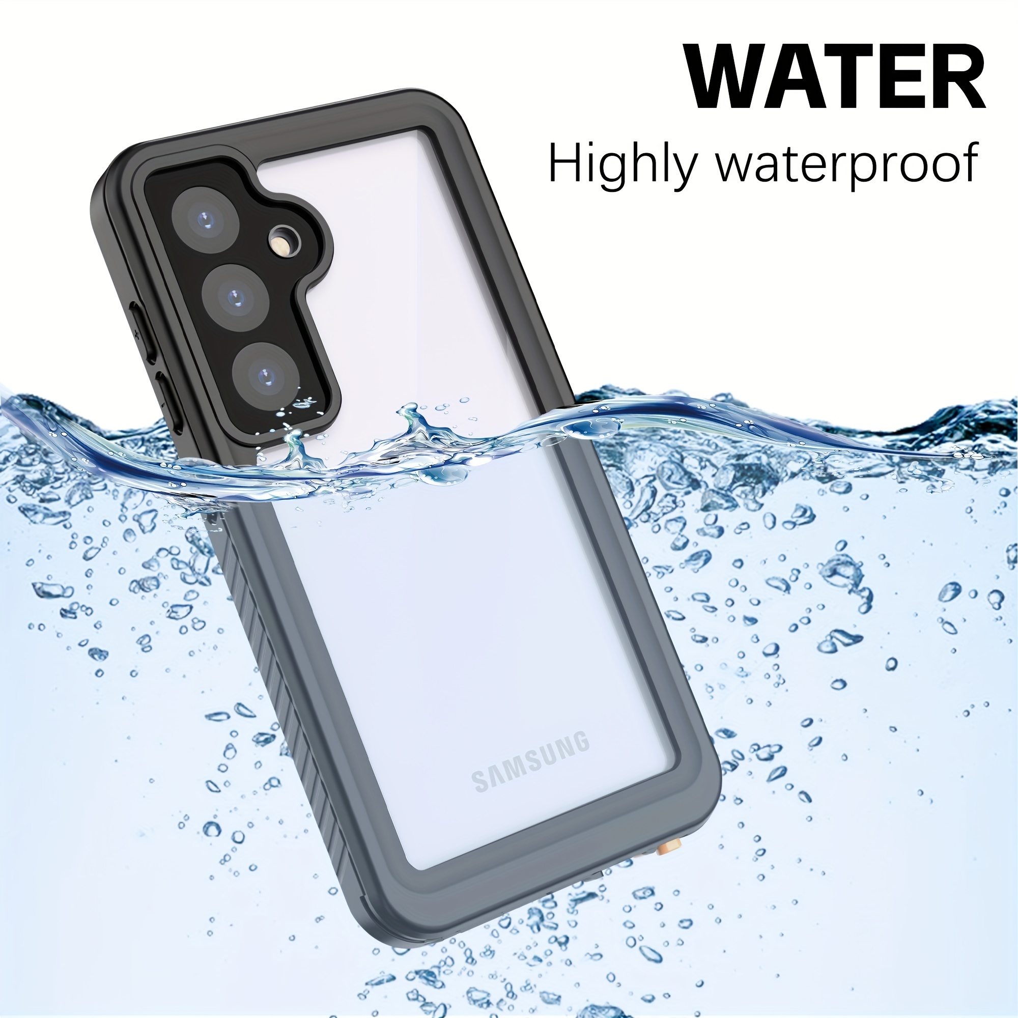 for Samsung Galaxy S24 Ultra Case with Stand, [Camera Lens Protector] Hard  PC Samsung S24 Ultra Case with Kickstand, Heavy Duty Shockproof Protective