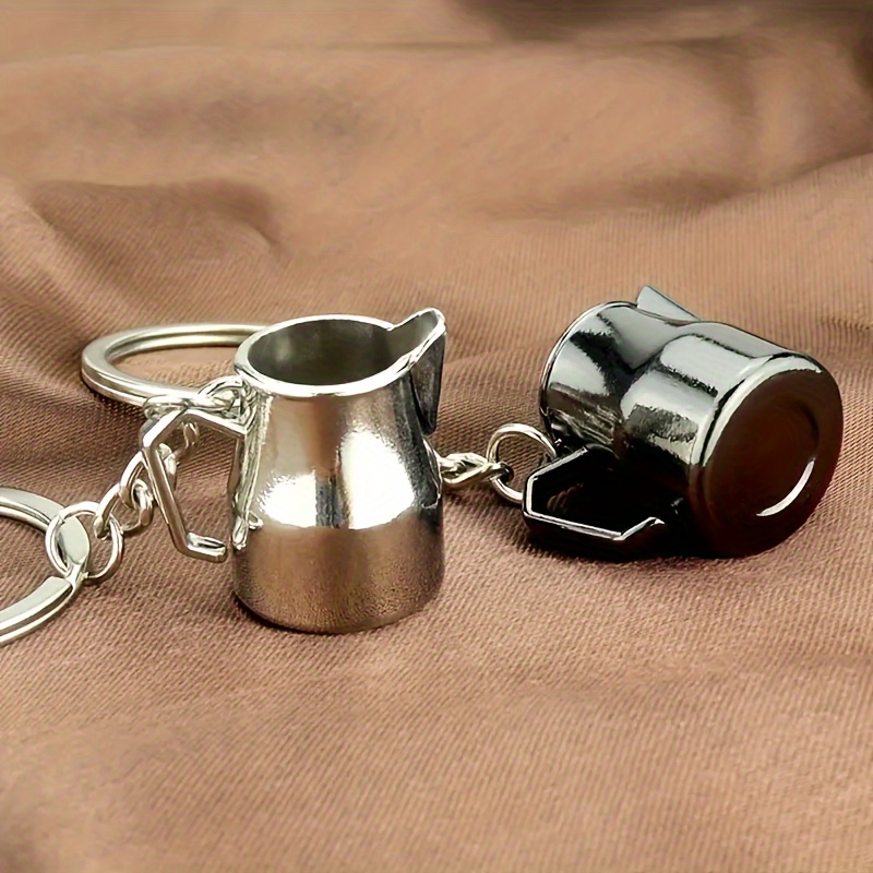 Portable Mini Teapot Plastic Measuring Tape Milk And Mocha Keychain From  Luotopyamf, $0.64