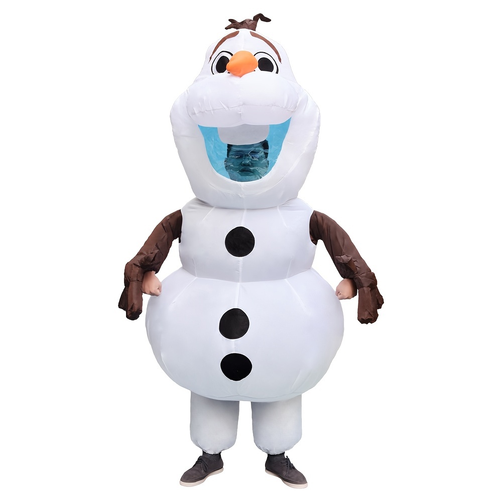 olaf costume inflatable