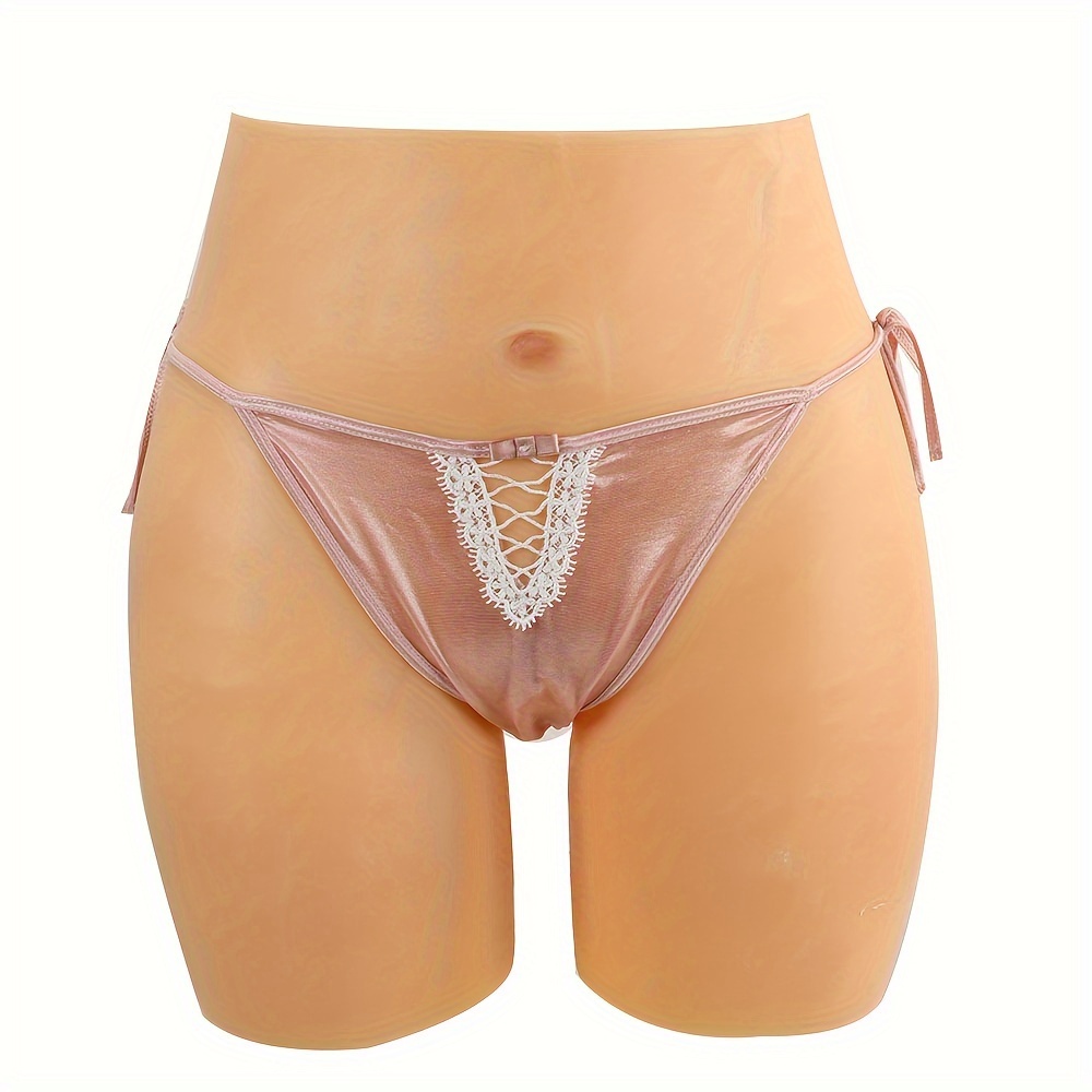 Silicone Fake Vagina Panties: Realistic Cross dressing - Temu