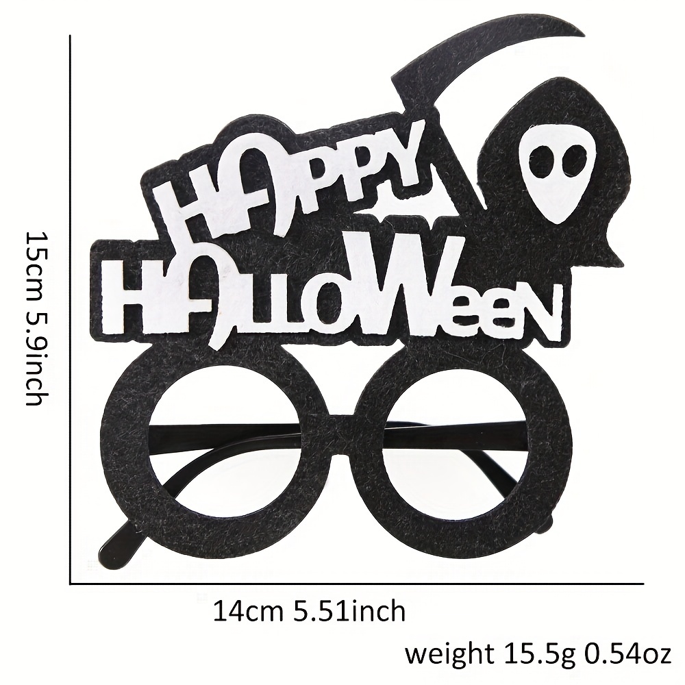 1pc Herren Halloween Brille, Foto Requisiten Party Dekoration Zubehör,  Horror Requisiten Halloween Cartoon Brille, 90 Tage Käuferschutz