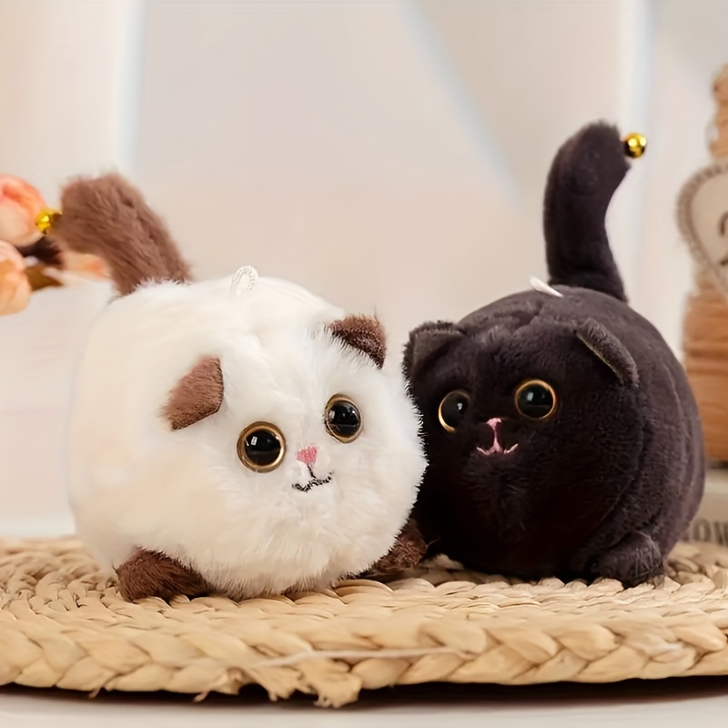 Cute Cat Stuffed Kitten Animal Dressed In - Temu