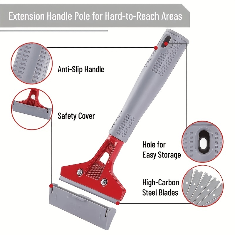 Multi purpose Blade Scraper For Adhesive Removal Paint - Temu