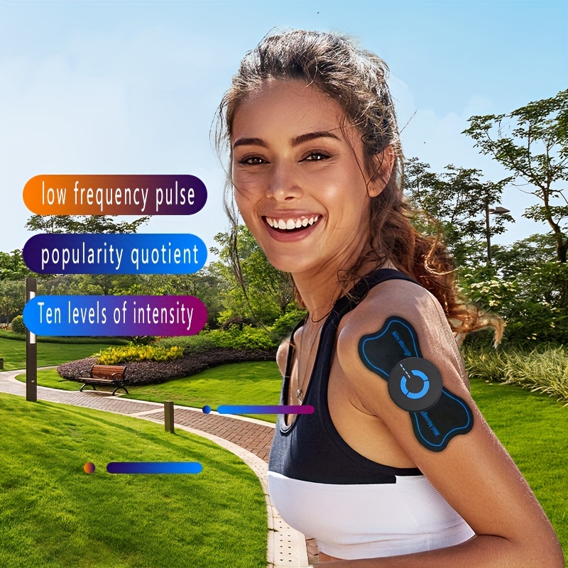 Low Frequency Pulse Intelligent Mini Massager Lumbar Back Massager  Multifunctional Fitness Instrument Shoulder And Neck Massage Stickers For  Men And Women To Relieve Soreness And Fatigue - Temu Philippines