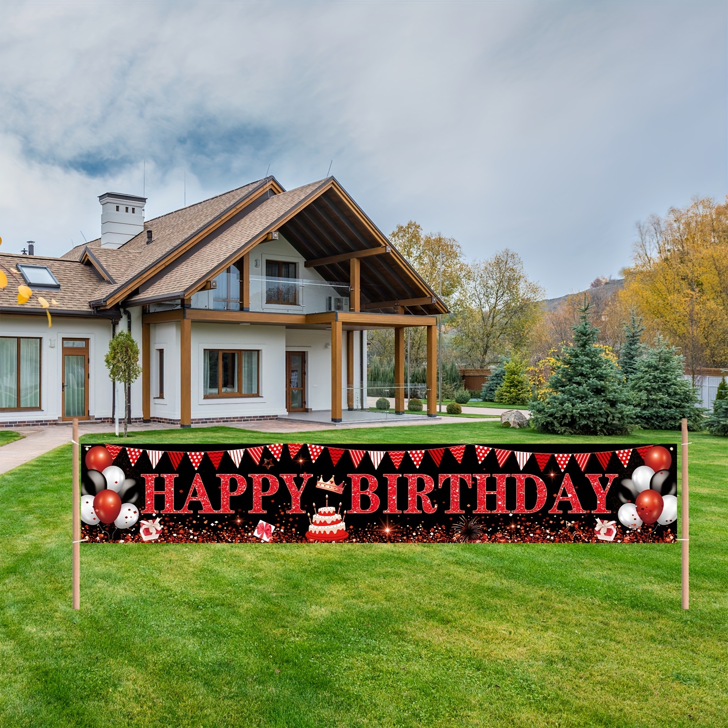 1pc Decorazioni 50° Compleanno Striscioni Buon 50° - Temu Italy