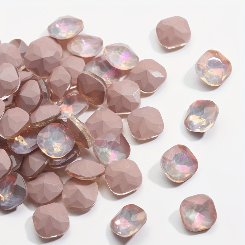 10-Piece Sparkling Rhinestone Set for 3D Nail Designs