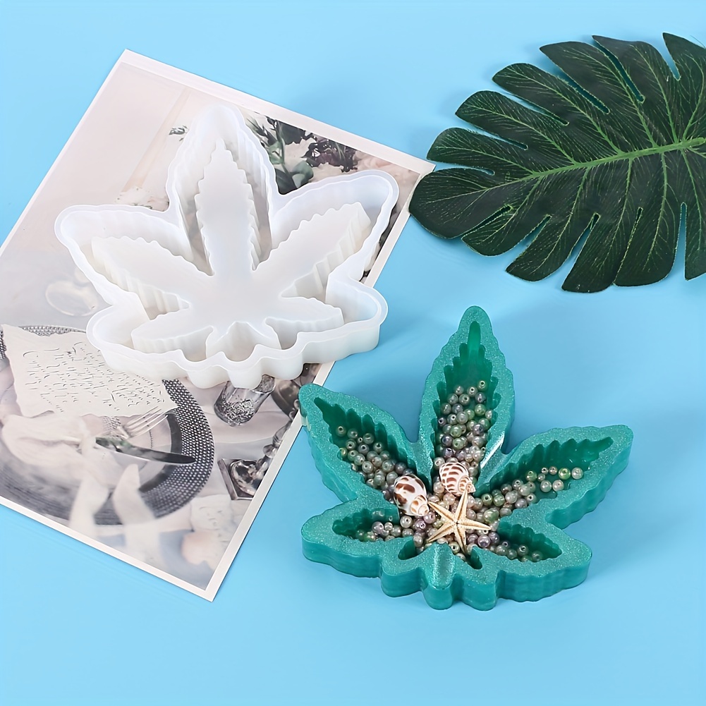 Maple Leaf Resin Casting Mold Diy Silicone Mold For Making - Temu